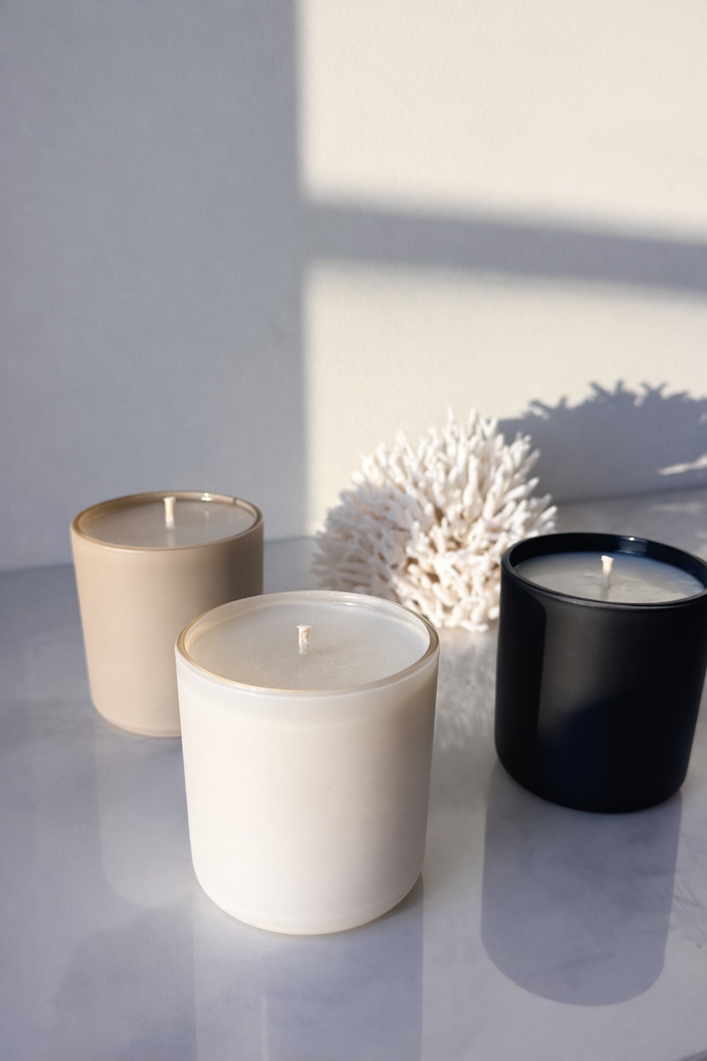 Aroma Candle Handmade 8 oz Matte Aura