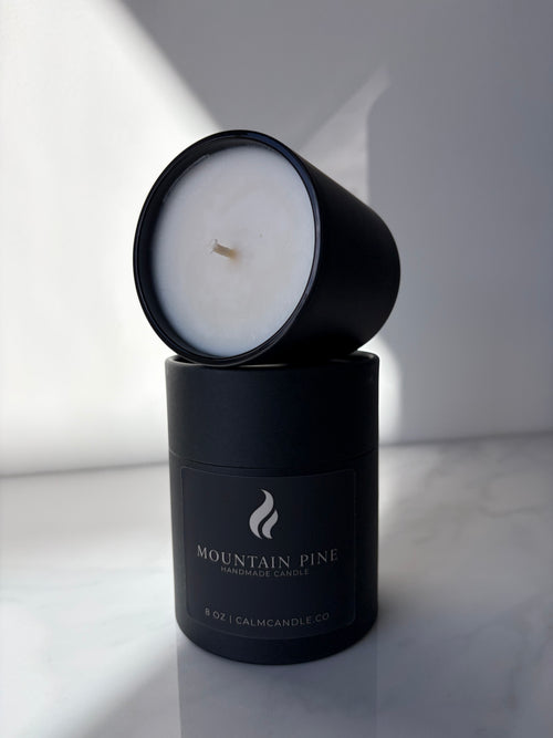 Aroma Candle Handmade 8 oz Matte Aura