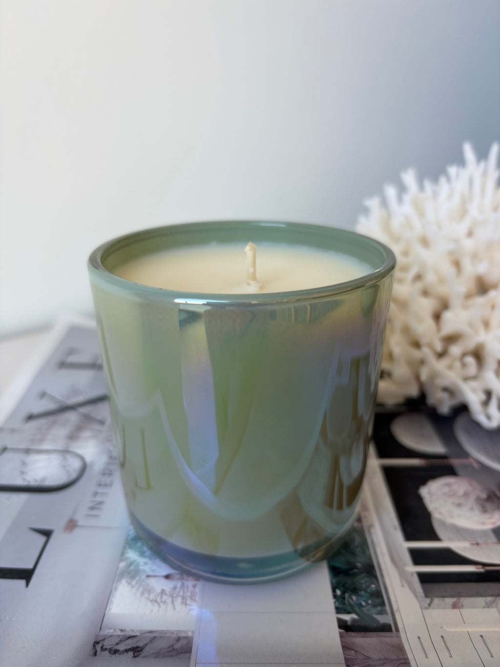 Frozen Forest Aroma Candle 8 oz Handmade