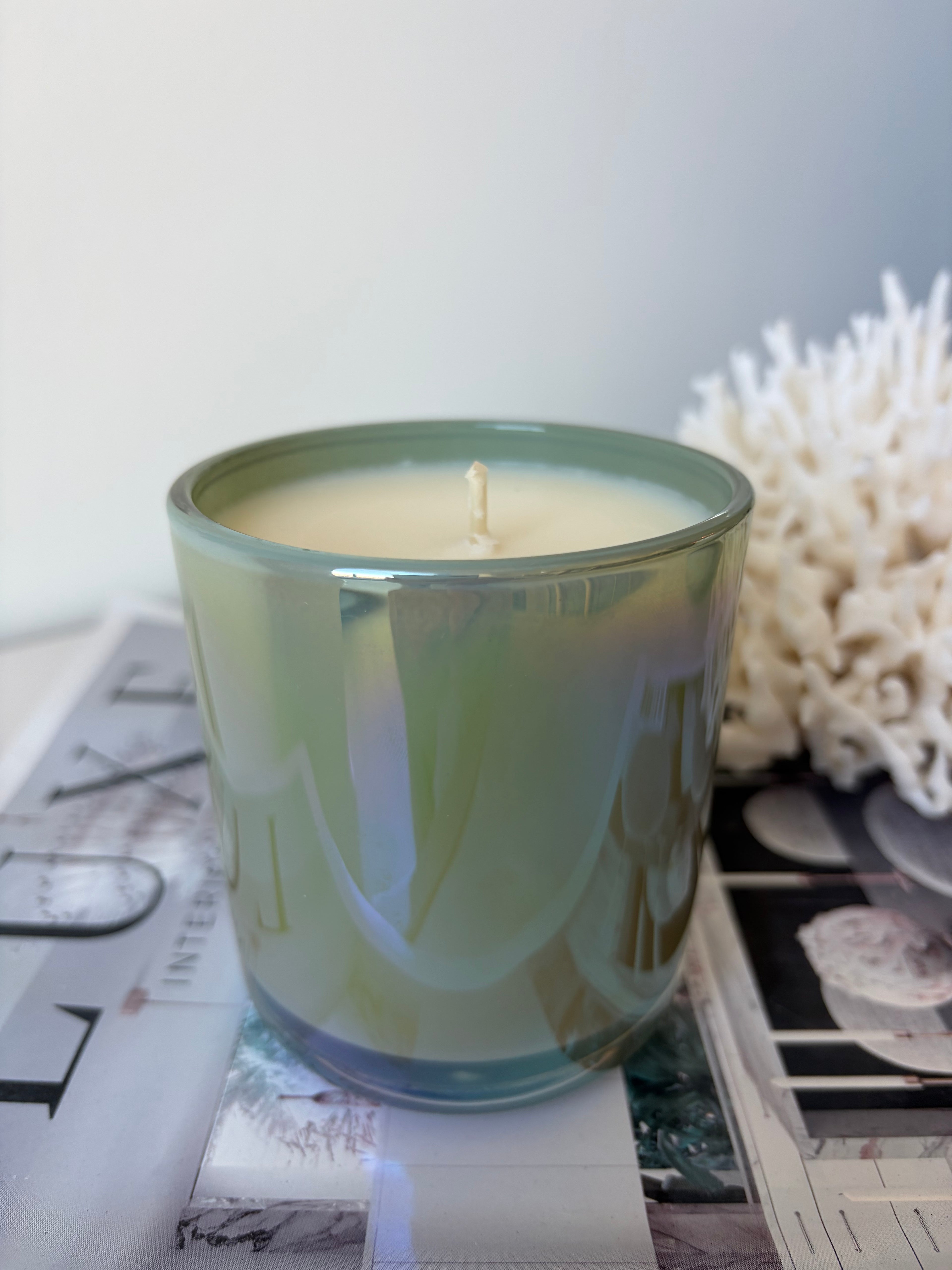 Frozen Forest Aroma Candle 8 oz Handmade