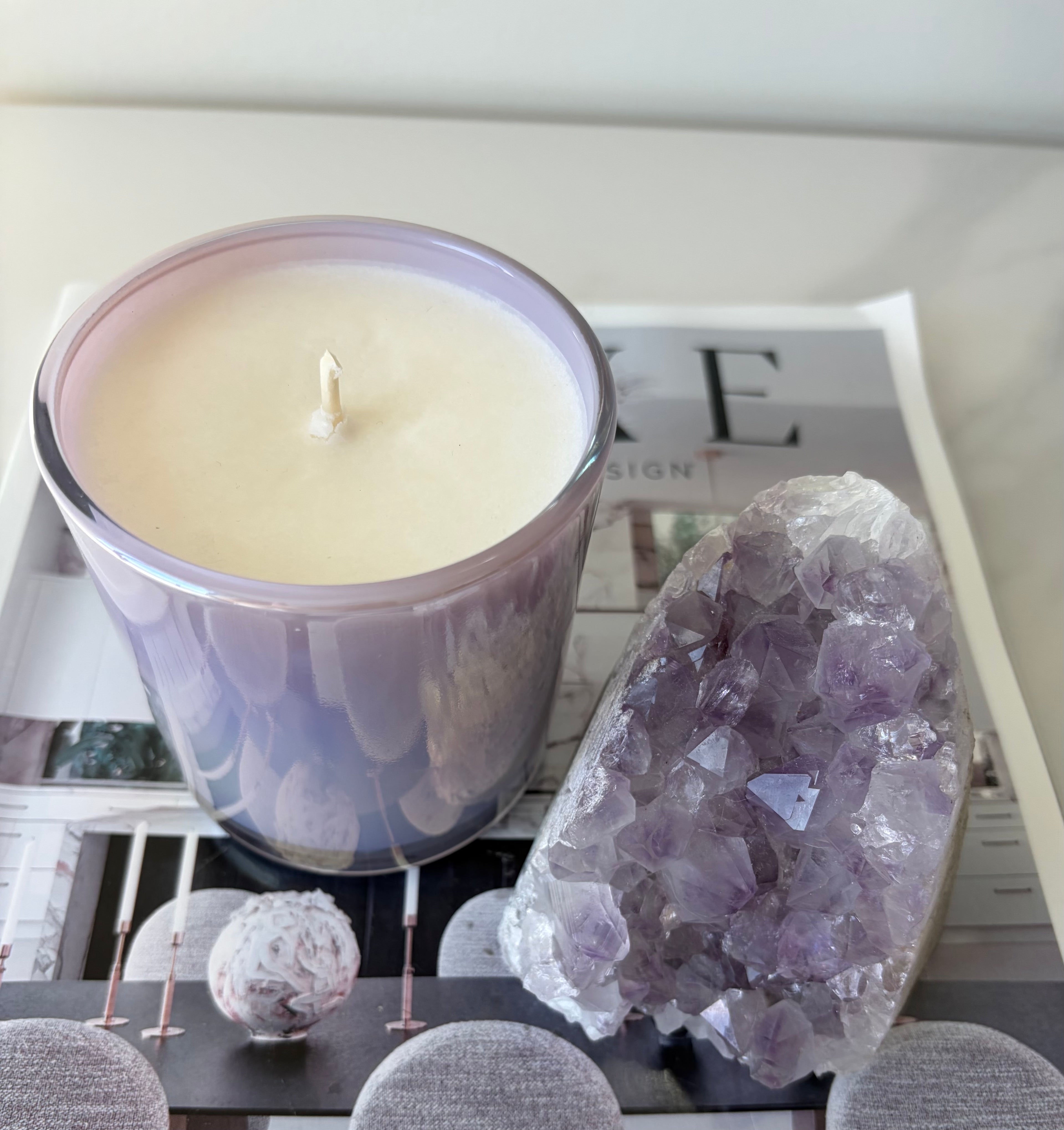 Lavender Sachet Aroma Candle 8 oz