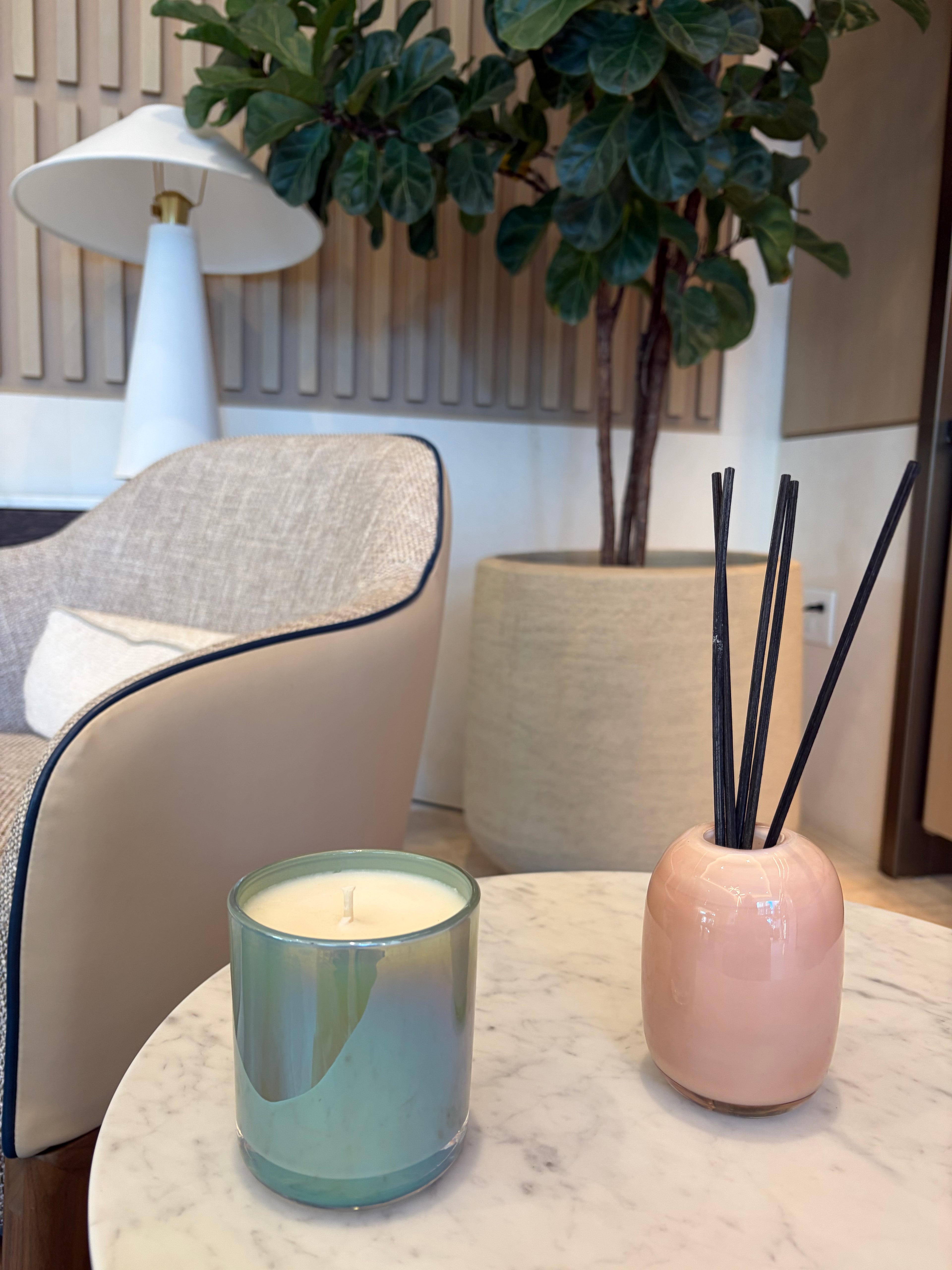 Frozen Forest Aroma Candle 8 oz Handmade