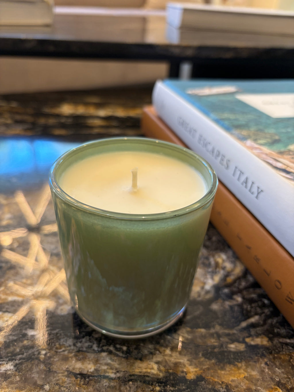 Frozen Forest Aroma Candle 8 oz Handmade