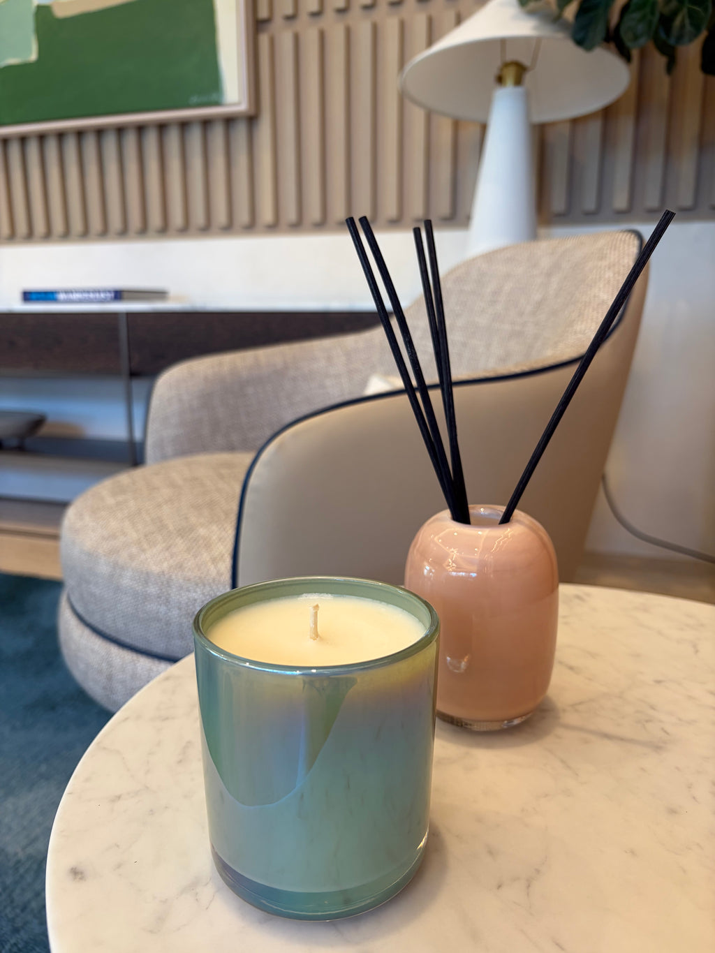 Frozen Forest Aroma Candle 8 oz Handmade