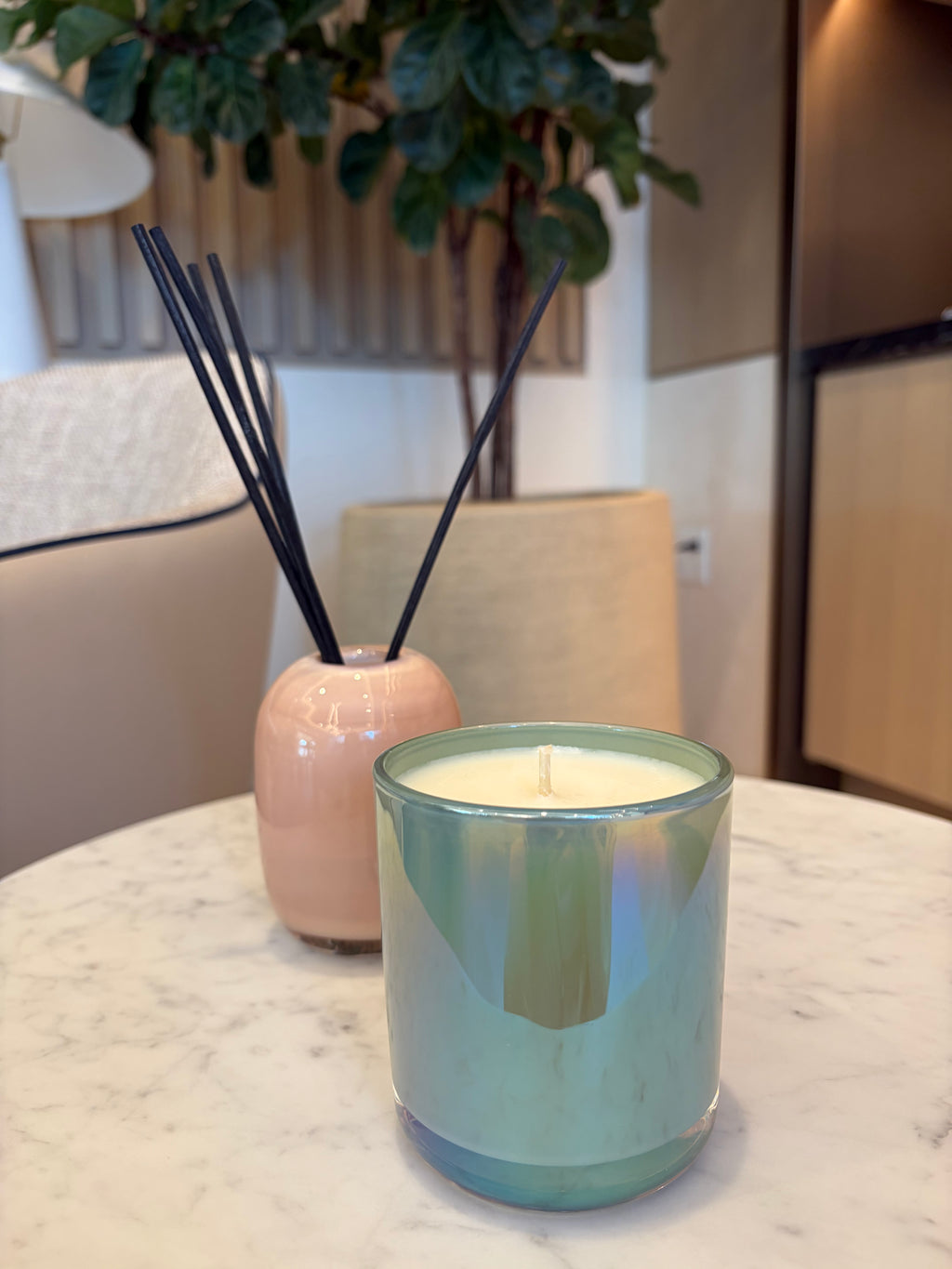 Frozen Forest Aroma Candle 8 oz Handmade