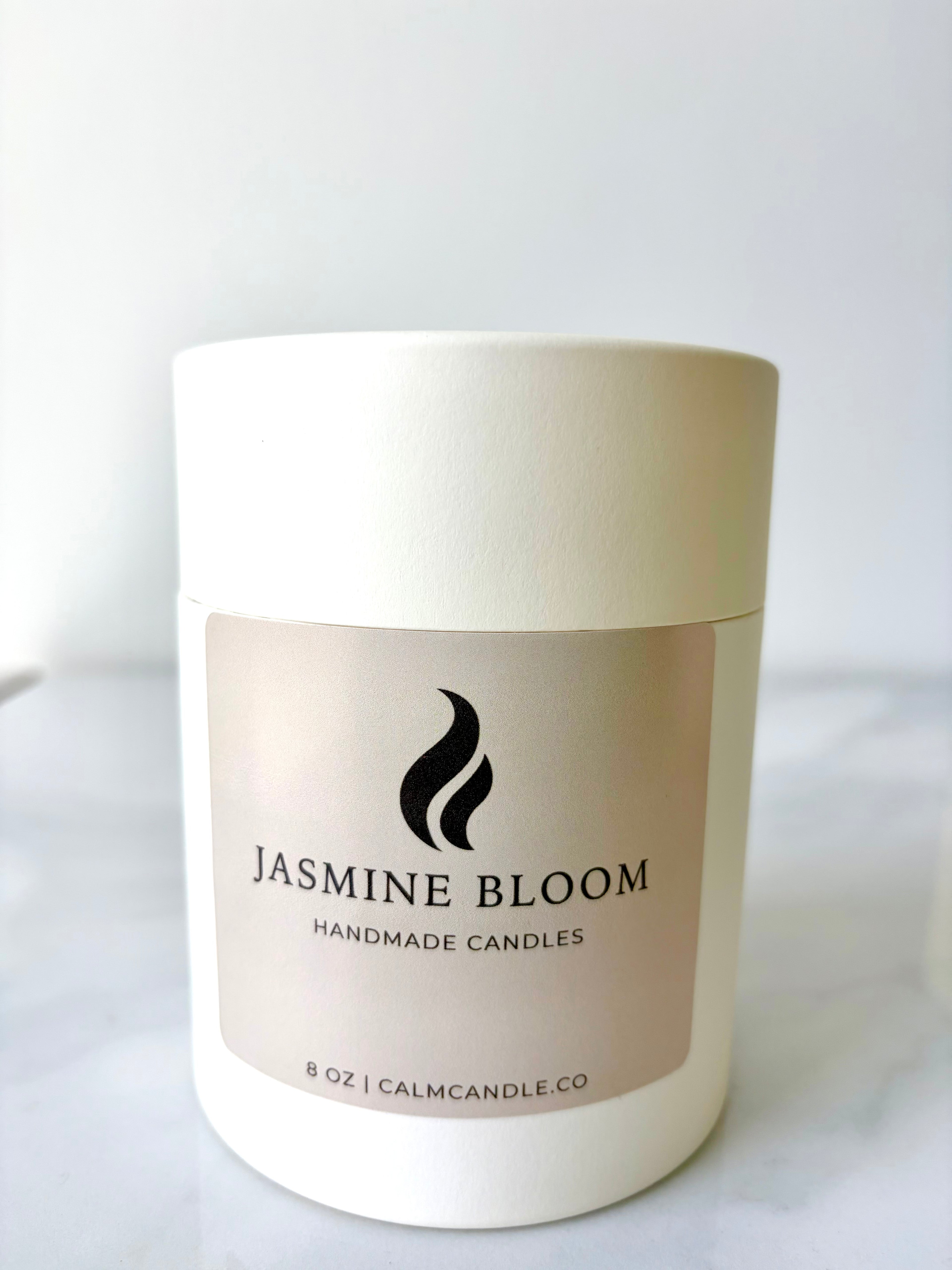 Jasmine Aroma Candle 8 oz Handmade