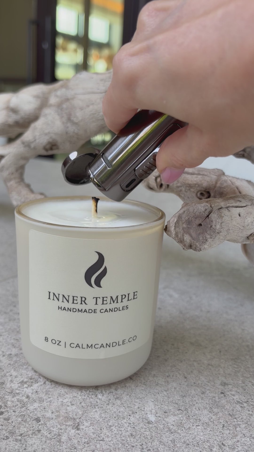 Inner Tample Aroma Candle 8 oz
